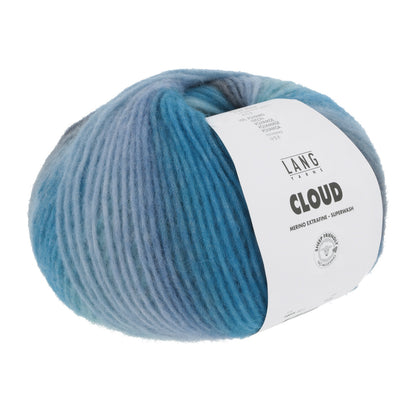 Lang Yarns Cloud – 90 % ull / 10 % nylon – 100 g/≈260 m - utgående garn