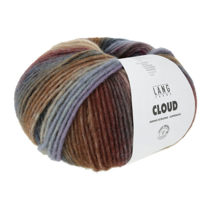 Lang Yarns Cloud – 90 % ull / 10 % nylon – 100 g/≈260 m - utgående garn