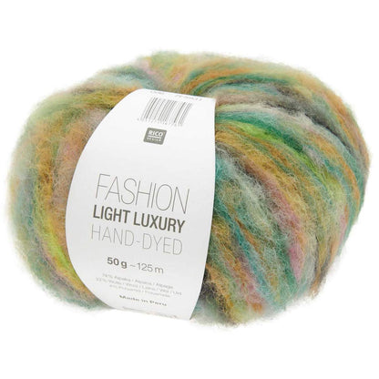Rico Design Fashion Light Luxury Hand Dyed –  74% alpakka, 22% ull, 2% polyamid – 50 g ≈ 140 m