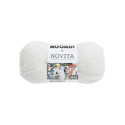 Novita Muumit – 55 % merinoull / 45 % bomull – 50 g/≈112 m