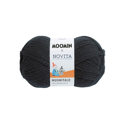 Novita Muumitalo – 75 % ull / 25 % polyamid – 100 g/≈225 m