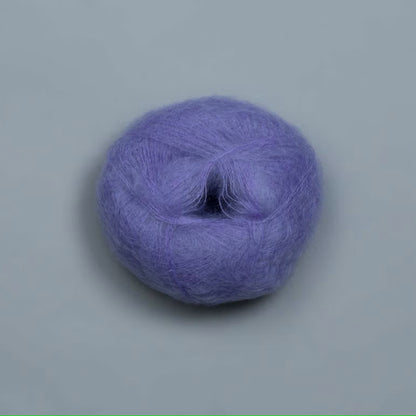 Rauma Plum – 70 % Super Kid Mohair / 30 % Polyamid – 25 g ≈ 250 m - utgående garn