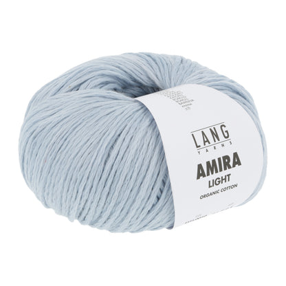 Lang Yarns Amira Light – 100 % økologisk bomull – 50 g/≈140 m – utgående garn