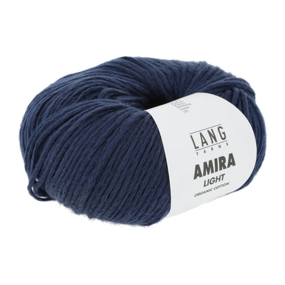 Lang Yarns Amira Light – 100 % økologisk bomull – 50 g/≈140 m – utgående garn