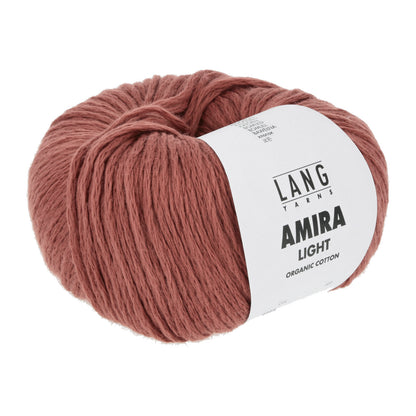 Lang Yarns Amira Light – 100 % økologisk bomull – 50 g/≈140 m – utgående garn