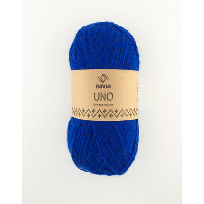 Navia Uno – Færøysk ull / Shetlandsull / Australsk lamull – 50 g ≈ 350 m