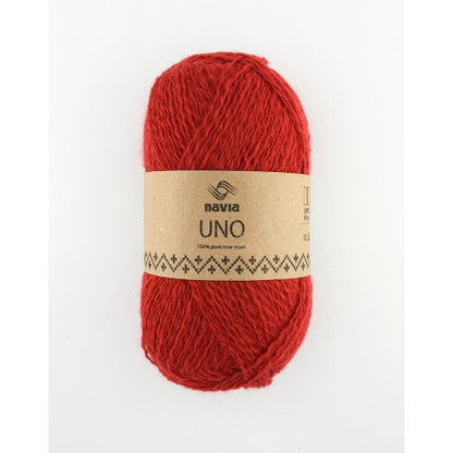 Navia Uno – Færøysk ull / Shetlandsull / Australsk lamull – 50 g ≈ 350 m