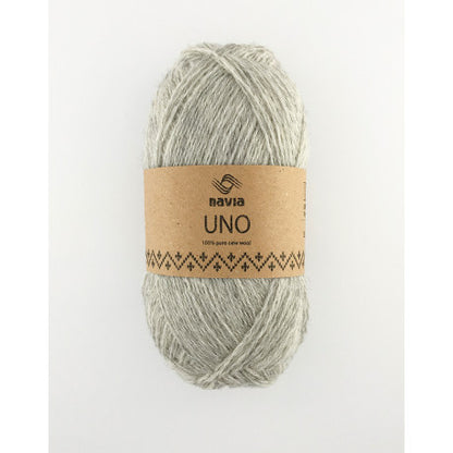 Navia Uno – Færøysk ull / Shetlandsull / Australsk lamull – 50 g ≈ 350 m