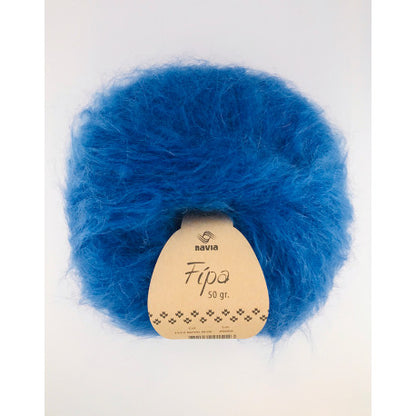 Navia Fípa – 73 % mohair / 22 % ull / 5 % nylon – 50 g/≈90 m – utgående garn
