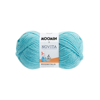 Novita Muumitalo – 75 % ull / 25 % polyamid – 100 g/≈225 m