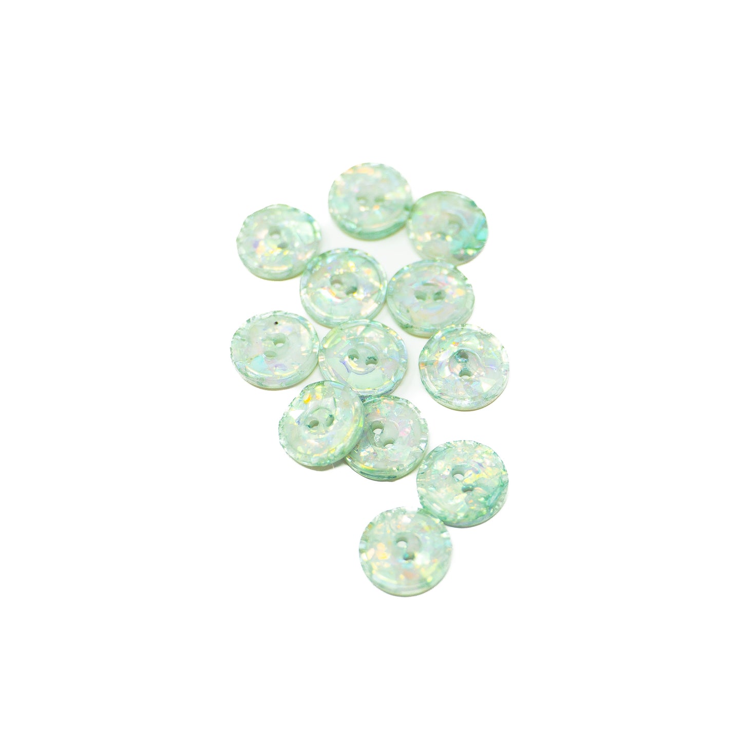 Eco Resin Glitter 12mm | Knapp