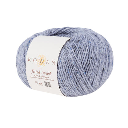 Rowan Felted Tweed – 50 % ull / 25% alpakka / 25% viskose – 50 g ≈ 175 m