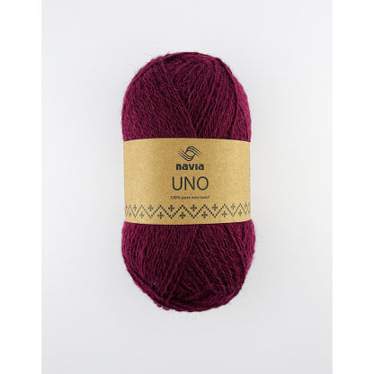 Navia Uno – Færøysk ull / Shetlandsull / Australsk lamull – 50 g ≈ 350 m