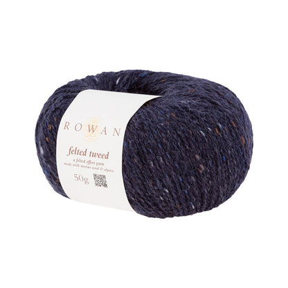Rowan Felted Tweed – 50 % ull / 25% alpakka / 25% viskose – 50 g ≈ 175 m