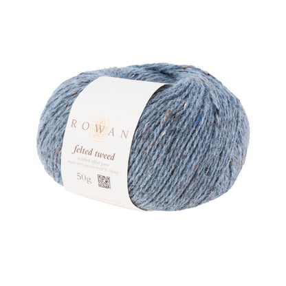 Rowan Felted Tweed – 50 % ull / 25% alpakka / 25% viskose – 50 g ≈ 175 m