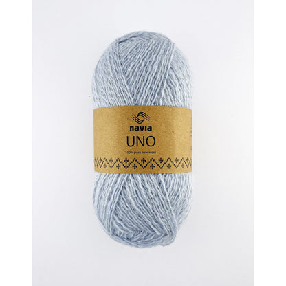 Navia Uno – Færøysk ull / Shetlandsull / Australsk lamull – 50 g ≈ 350 m