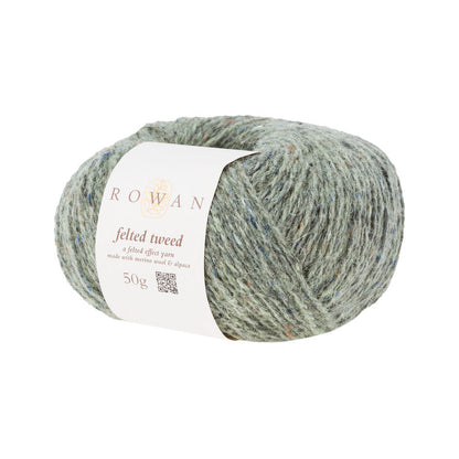 Rowan Felted Tweed – 50 % ull / 25% alpakka / 25% viskose – 50 g ≈ 175 m