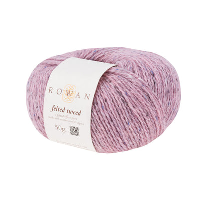 Rowan Felted Tweed – 50 % ull / 25% alpakka / 25% viskose – 50 g ≈ 175 m