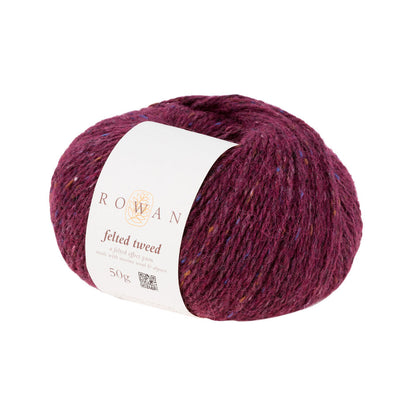 Rowan Felted Tweed – 50 % ull / 25% alpakka / 25% viskose – 50 g ≈ 175 m