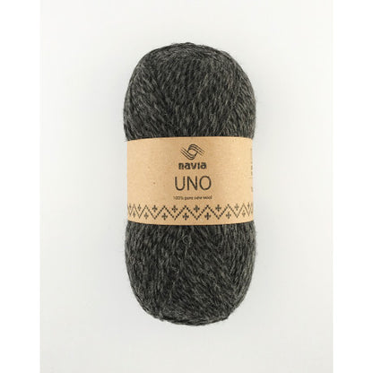 Navia Uno – Færøysk ull / Shetlandsull / Australsk lamull – 50 g ≈ 350 m