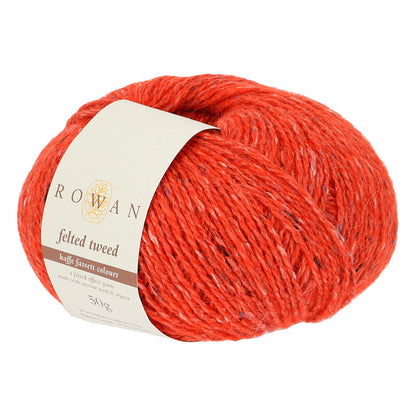 Rowan Felted Tweed – 50 % ull / 25% alpakka / 25% viskose – 50 g ≈ 175 m