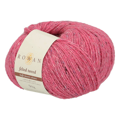 Rowan Felted Tweed – 50 % ull / 25% alpakka / 25% viskose – 50 g ≈ 175 m