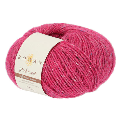 Rowan Felted Tweed – 50 % ull / 25% alpakka / 25% viskose – 50 g ≈ 175 m