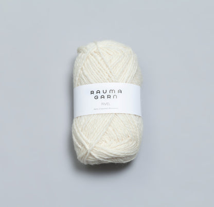 Rauma Garn Fivel – 100 % norsk ull – 50 g/≈100 m