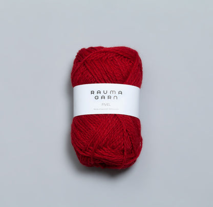 Rauma Garn Fivel – 100 % norsk ull – 50 g/≈100 m