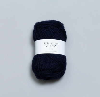 Rauma Garn Fivel – 100 % norsk ull – 50 g/≈100 m