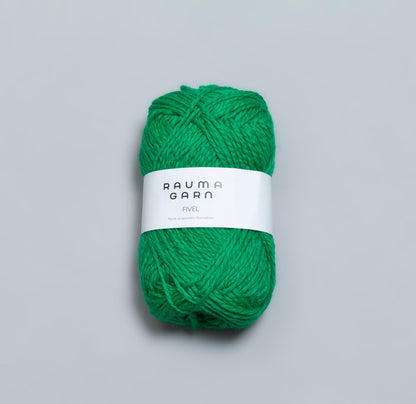 Rauma Garn Fivel – 100 % norsk ull – 50 g/≈100 m