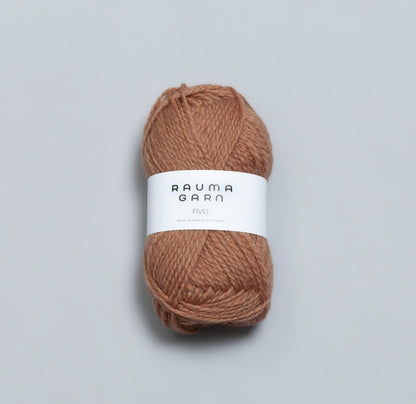 Rauma Garn Fivel – 100 % norsk ull – 50 g/≈100 m