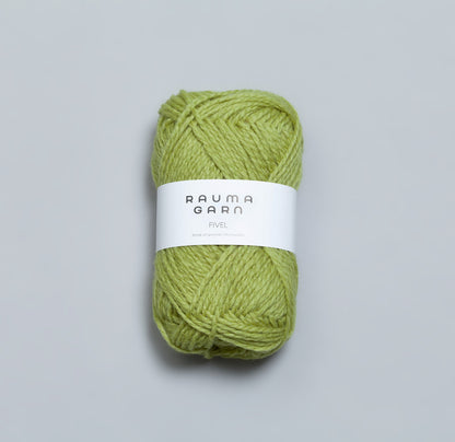 Rauma Garn Fivel – 100 % norsk ull – 50 g/≈100 m