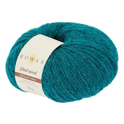 Rowan Felted Tweed – 50 % ull / 25% alpakka / 25% viskose – 50 g ≈ 175 m