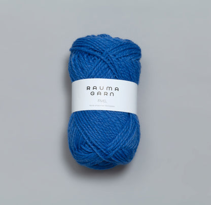 Rauma Garn Fivel – 100 % norsk ull – 50 g/≈100 m