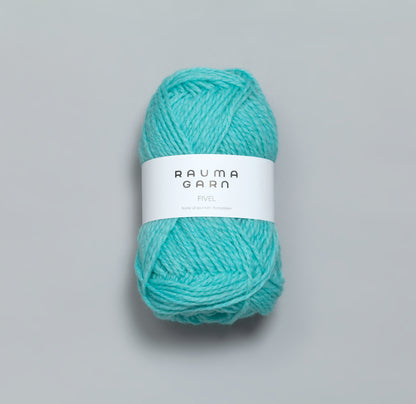 Rauma Garn Fivel – 100 % norsk ull – 50 g/≈100 m
