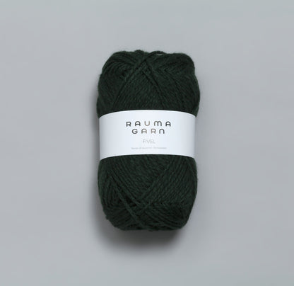 Rauma Garn Fivel – 100 % norsk ull – 50 g/≈100 m