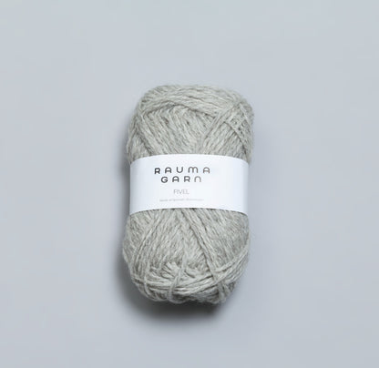 Rauma Garn Fivel – 100 % norsk ull – 50 g/≈100 m