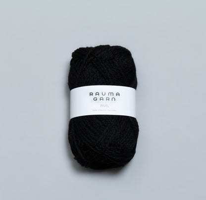 Rauma Garn Fivel – 100 % norsk ull – 50 g/≈100 m