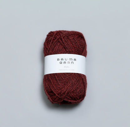 Rauma Garn Fivel – 100 % norsk ull – 50 g/≈100 m