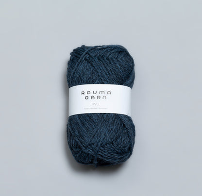 Rauma Garn Fivel – 100 % norsk ull – 50 g/≈100 m