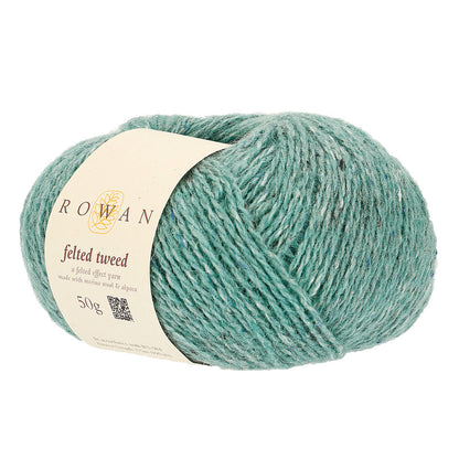 Rowan Felted Tweed – 50 % ull / 25% alpakka / 25% viskose – 50 g ≈ 175 m