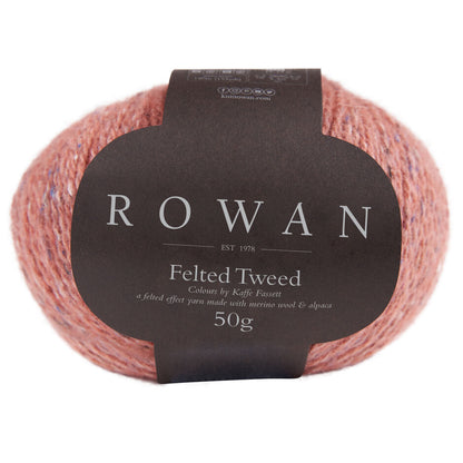 Rowan Felted Tweed – 50 % ull / 25% alpakka / 25% viskose – 50 g ≈ 175 m