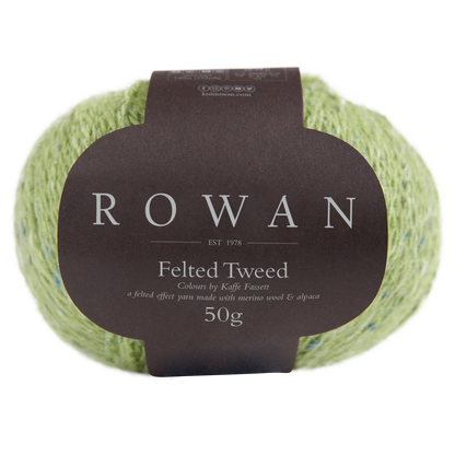 Rowan Felted Tweed – 50 % ull / 25% alpakka / 25% viskose – 50 g ≈ 175 m
