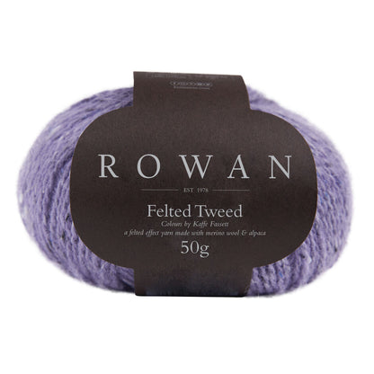 Rowan Felted Tweed – 50 % ull / 25% alpakka / 25% viskose – 50 g ≈ 175 m