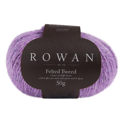 Rowan Felted Tweed – 50 % ull / 25% alpakka / 25% viskose – 50 g ≈ 175 m