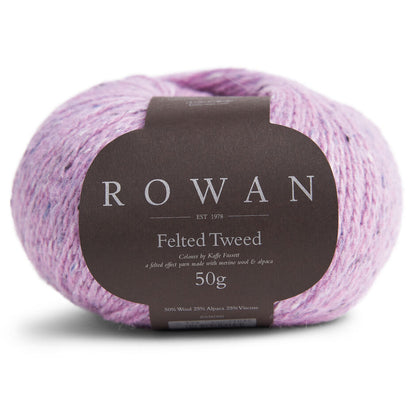 Rowan Felted Tweed – 50 % ull / 25% alpakka / 25% viskose – 50 g ≈ 175 m