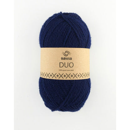 Navia Duo – 100 % ull færøysk ull, shetlands ull og australsk lamull – 50 g/≈180 m