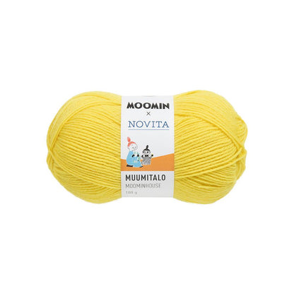 Novita Muumitalo – 75 % ull / 25 % polyamid – 100 g/≈225 m