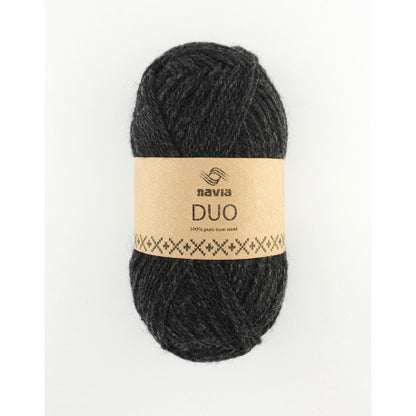 Navia Duo – 100 % ull færøysk ull, shetlands ull og australsk lamull – 50 g/≈180 m